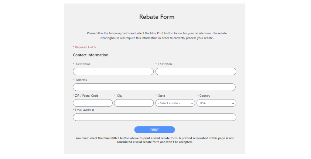 Menards Rebate Printable Form World Wide Rebates