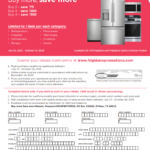 Frigidaire Rebate Form