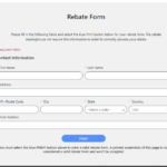 Menards Rebate Form