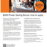 Victorian Energy Rebate Form