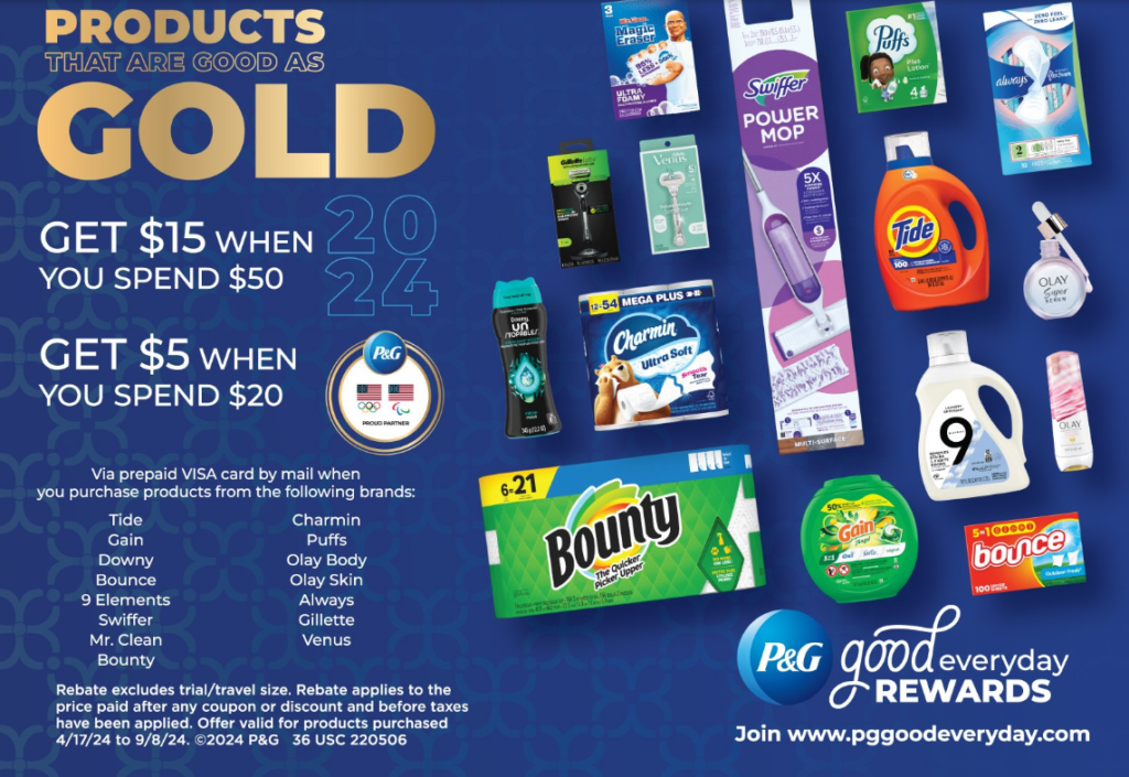 P And G Rebate Forms 2024 World Wide Rebates