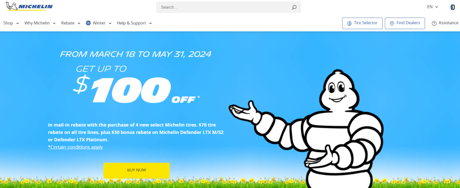 2024 Michelin Tire Rebates World Wide Rebates