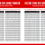 Firestone Tire Rebate Form 2024