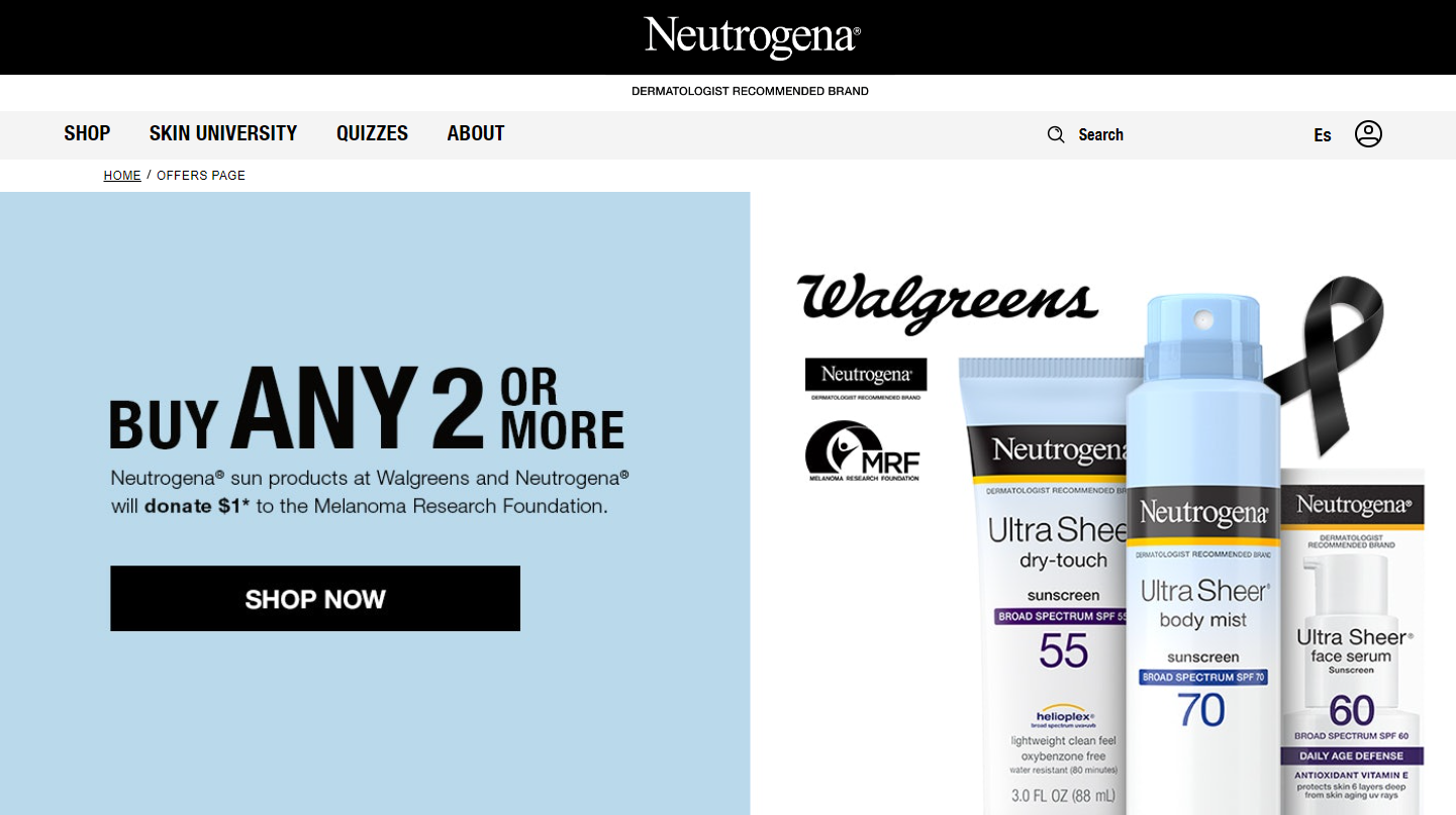 Neutrogena Rebate 2024