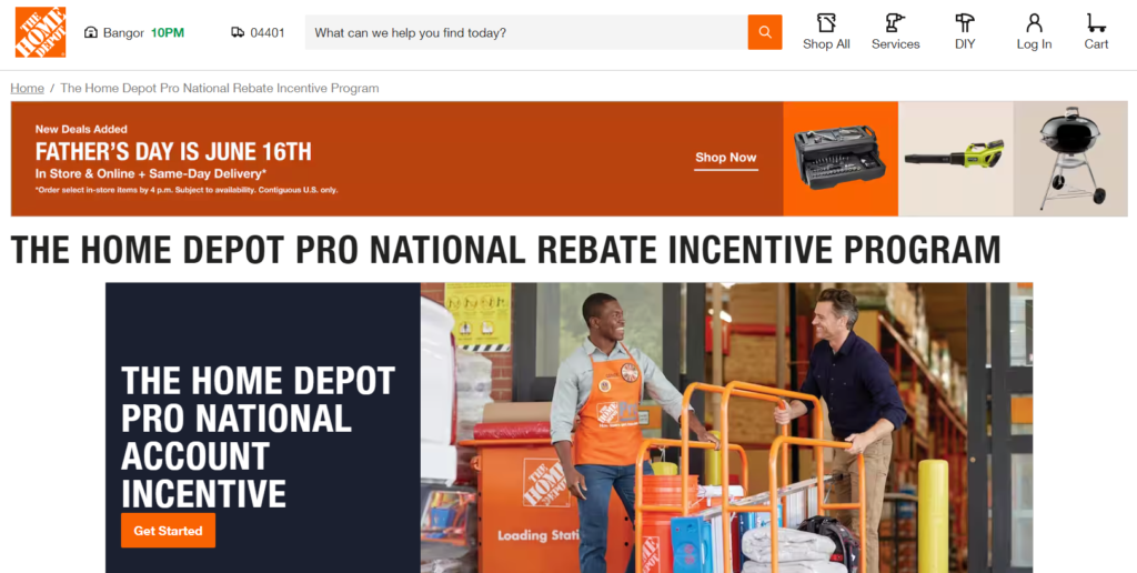 Printable Home Depot Rebate Form - World Wide Rebates