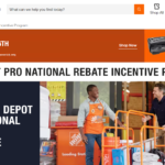 Printable Home Depot Rebate Form