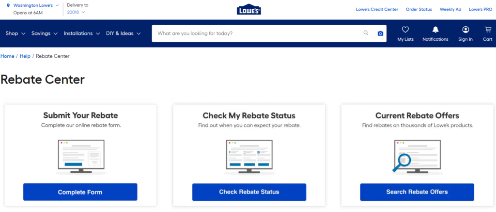 Lowes 11 Percent Rebate 2024 World Wide Rebates   Lowes 11 Rebate Submit Online Application 2024 Form 1024x437 